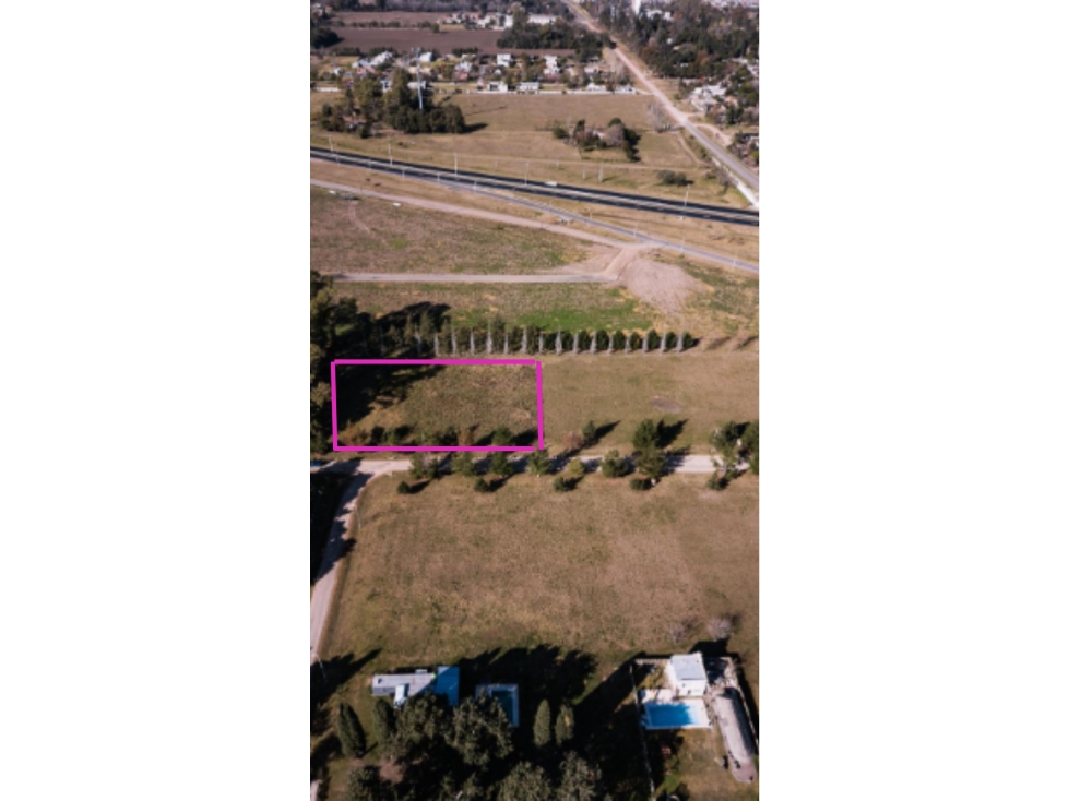 terreno a la venta en lujan barrio abierto Chacras Don José de 3000m2 - 2