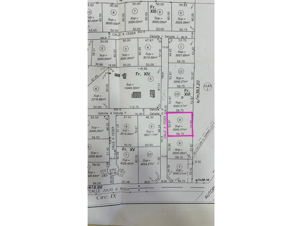 terreno a la venta en lujan barrio abierto Chacras Don José de 3000m2 - 3