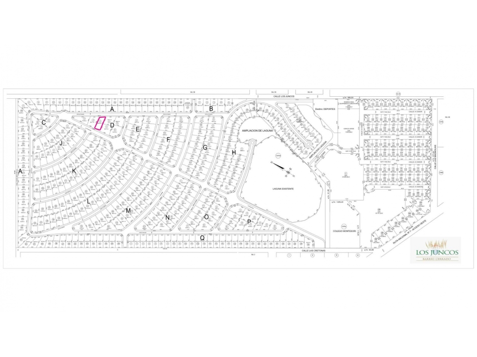 Terreno central en venta en barrio cerrado los juncos D2 - 5