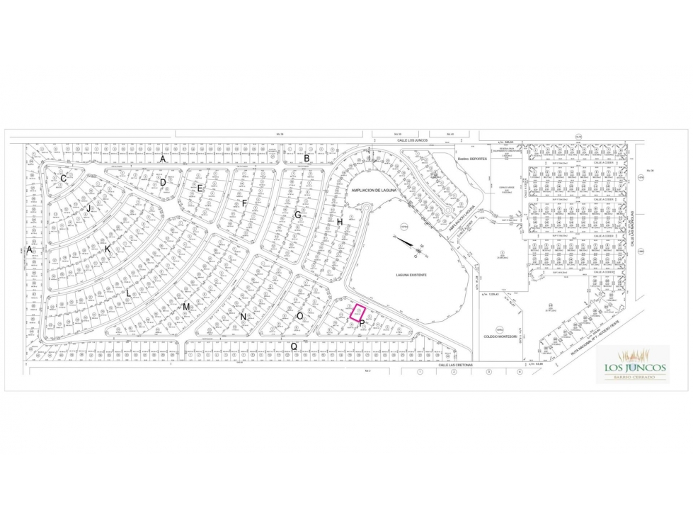 Terreno central frente a la laguna en venta en barrio cerrado los juncos P2 - 5