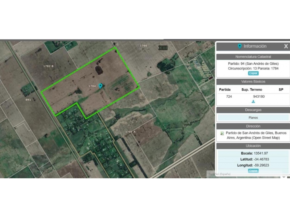 campo de 94 hectareas en venta en san andres de giles - 3