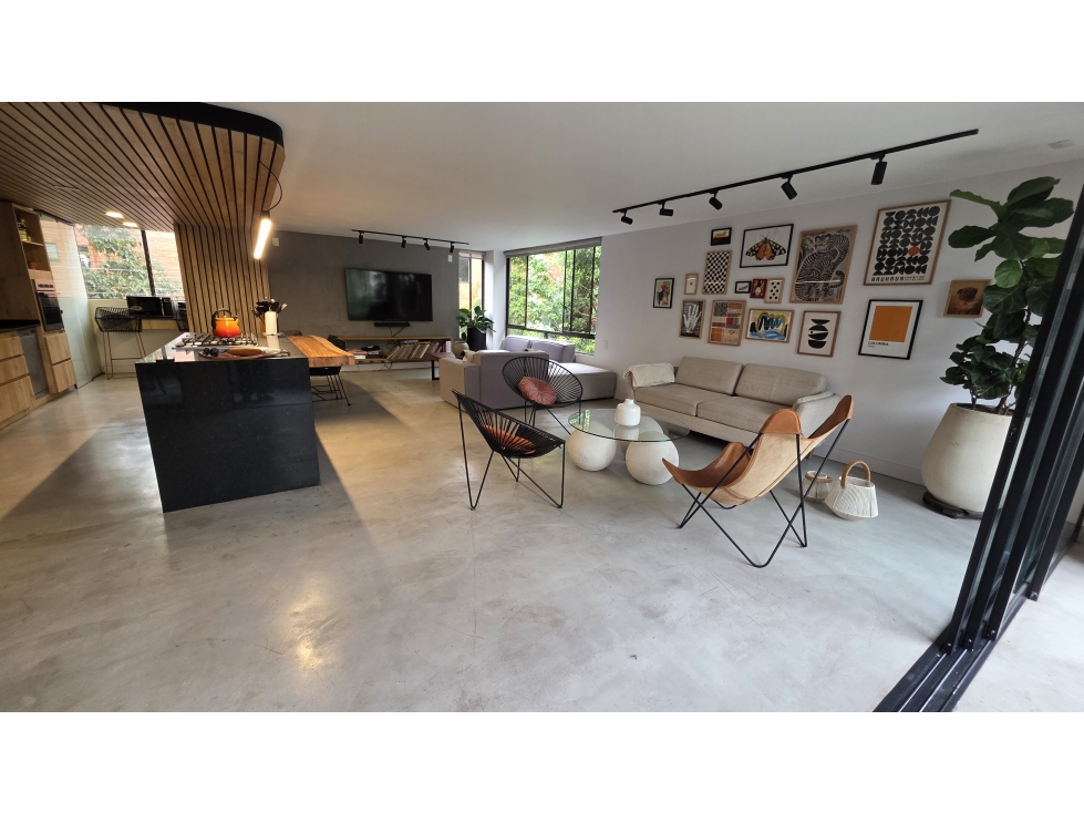 VENTA APARTAMENTO REMODELADO EN LOS GONZÁLEZ, EL POBLADO — foto 4