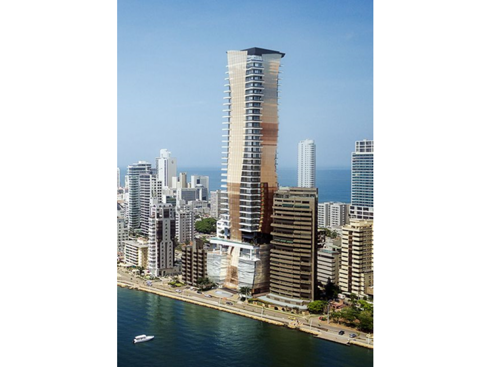 VENTA DE LUJOSO APARTAMENTO EN BOCAGRANDE CON VISTA 360° — foto 3
