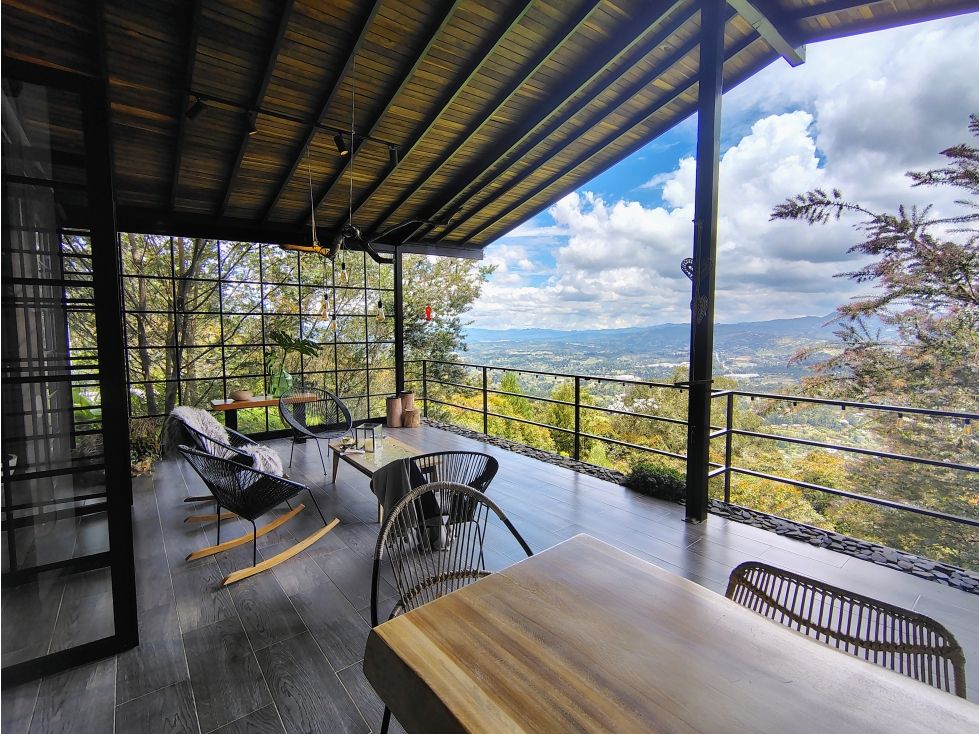 VENTA DE VISTA CON UNA ESPECTACULAR CASA EN VEREDA LA CLARA - GUARNE — foto 3