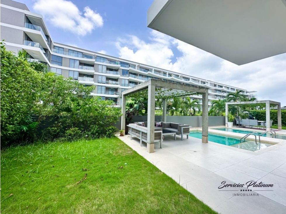 Apartamento en venta en Morros Manzanillo de 3 hab con 2 piscinas priv — foto 2