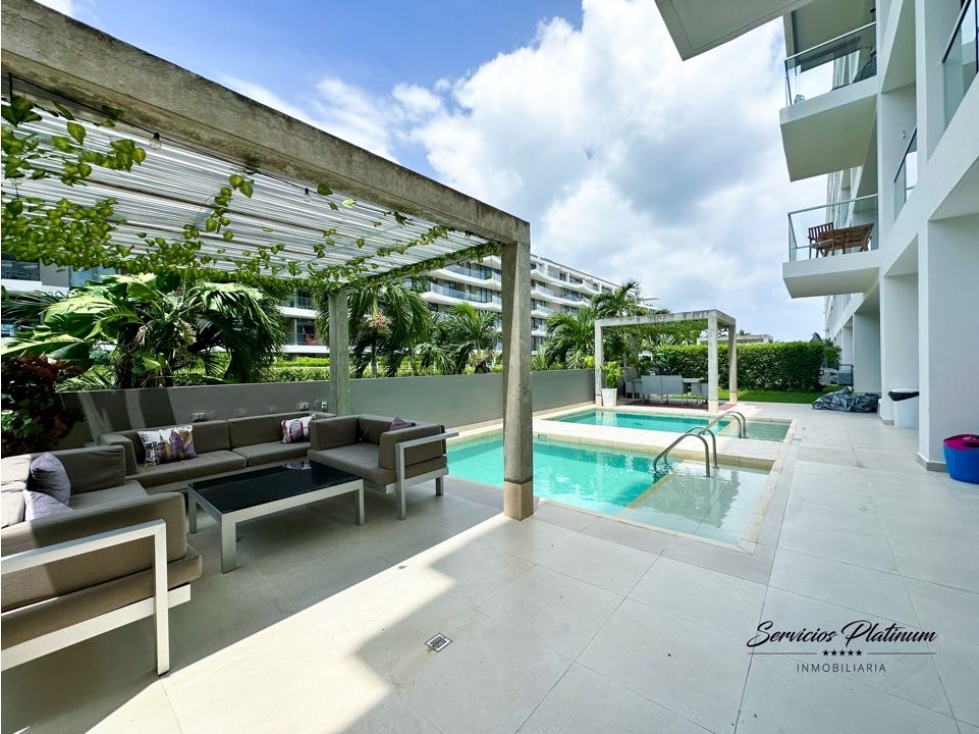 Apartamento en venta en Morros Manzanillo de 3 hab con 2 piscinas priv — foto 3