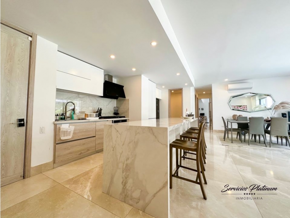 Apartamento en venta en Morros Manzanillo de 3 hab con 2 piscinas priv — foto 6
