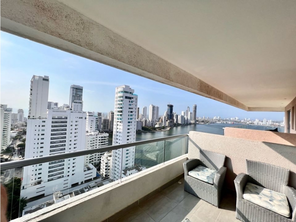 Apartamento en Venta en Castillogrande 2 habs vista a bahía y playa — foto 3