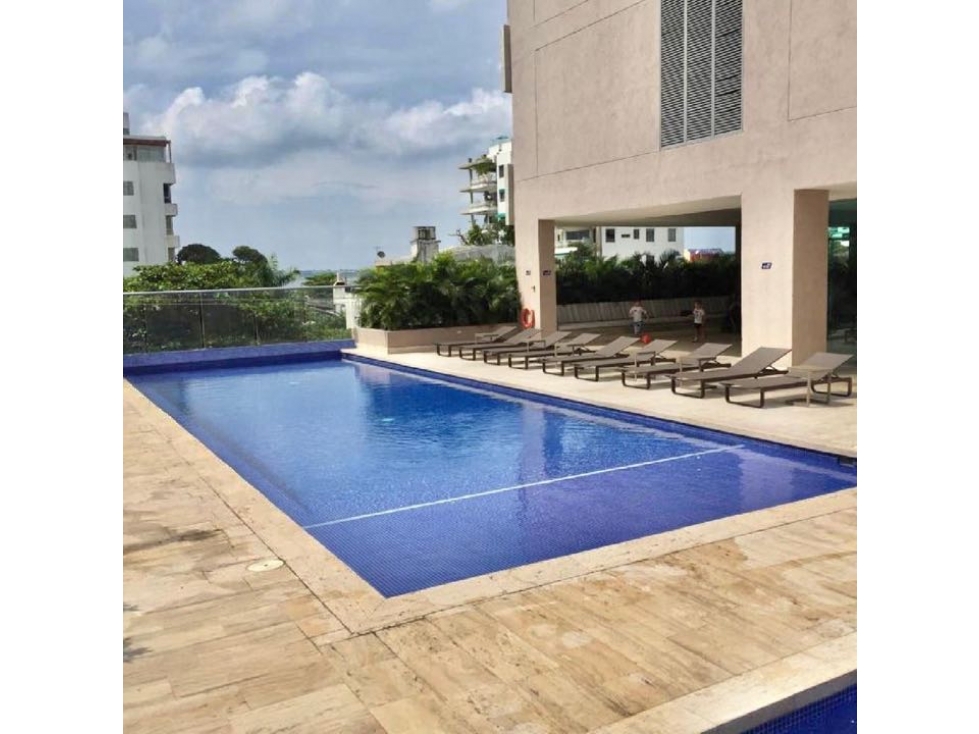 Apartamento en Venta en Castillogrande 2 habs vista a bahía y playa — foto 6