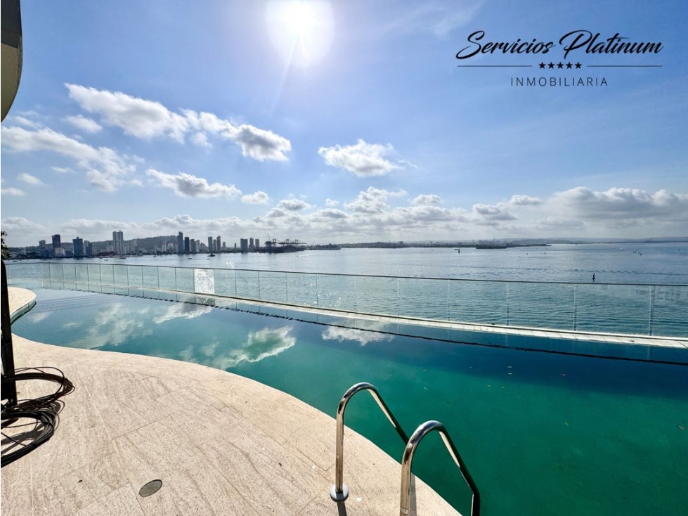 VENTA DE APARTAMENTO PARA ESTRENAR EN PRIMERA LA BAHIA DE BOCAGRANDE — foto 4
