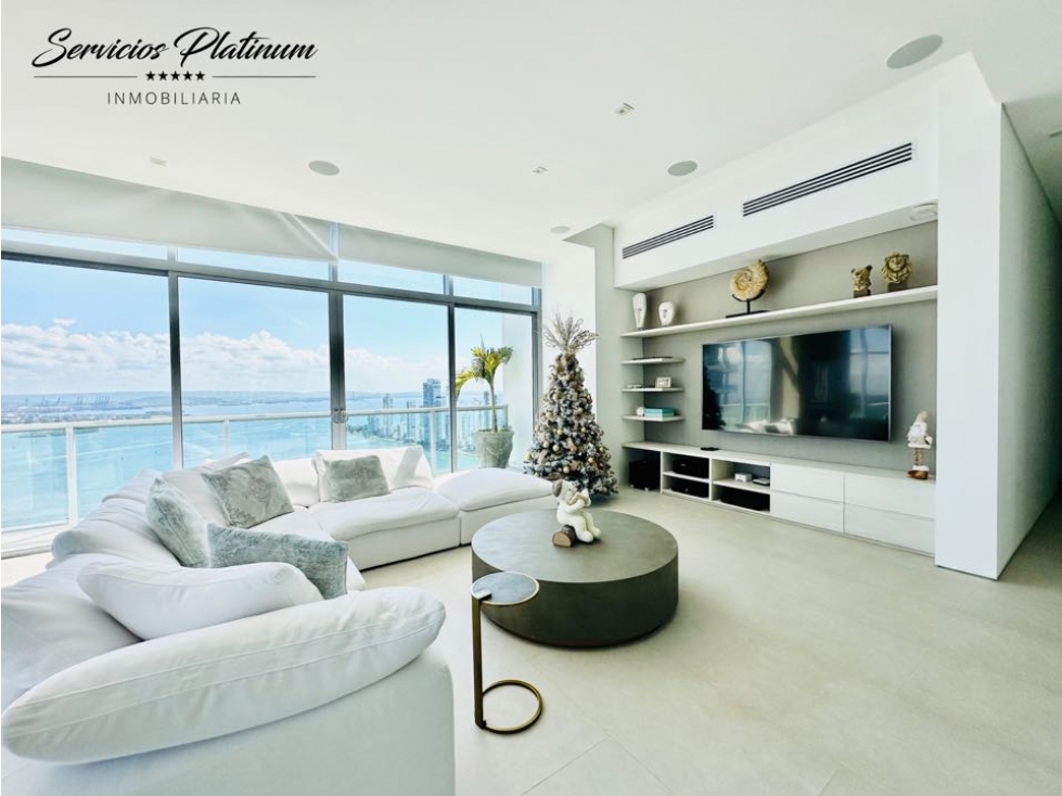 Imponente PH en Bocagrande con vista 360 de la ciudad piscina privada — foto 4