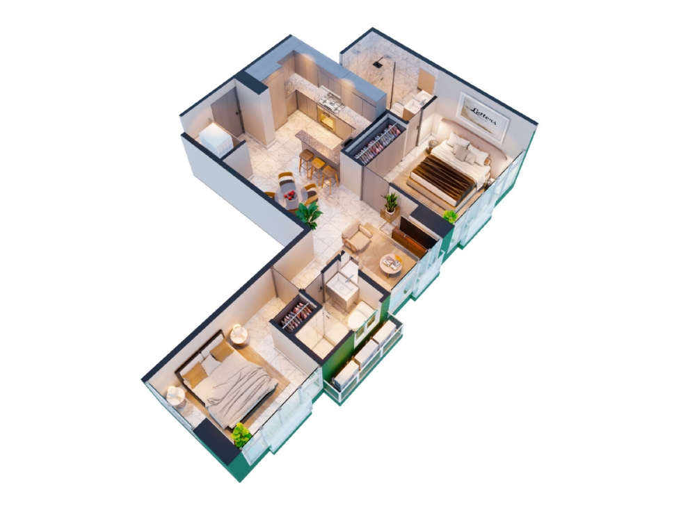 Venta de Apartamento / Bella Vista / Panamá/ 74m2