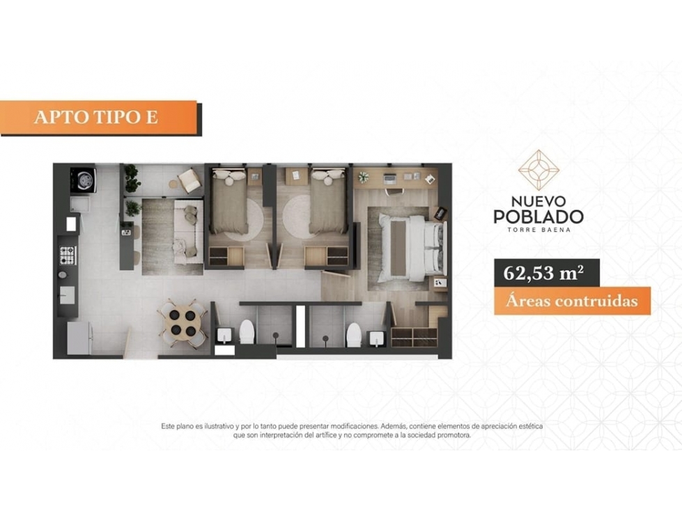 [AN] Cesion de derechos Apartamento Nuevo Poblado, Chimeneas, Itagui — foto 6