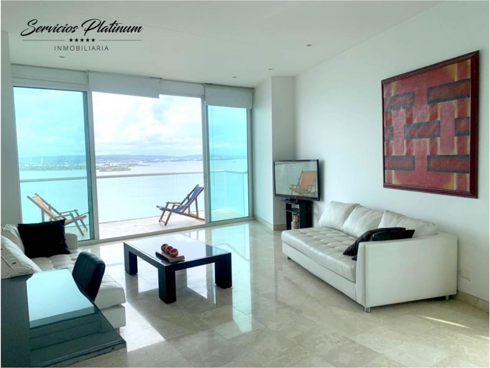 Apartamento con vista directa a la bahía 3 habitaciones