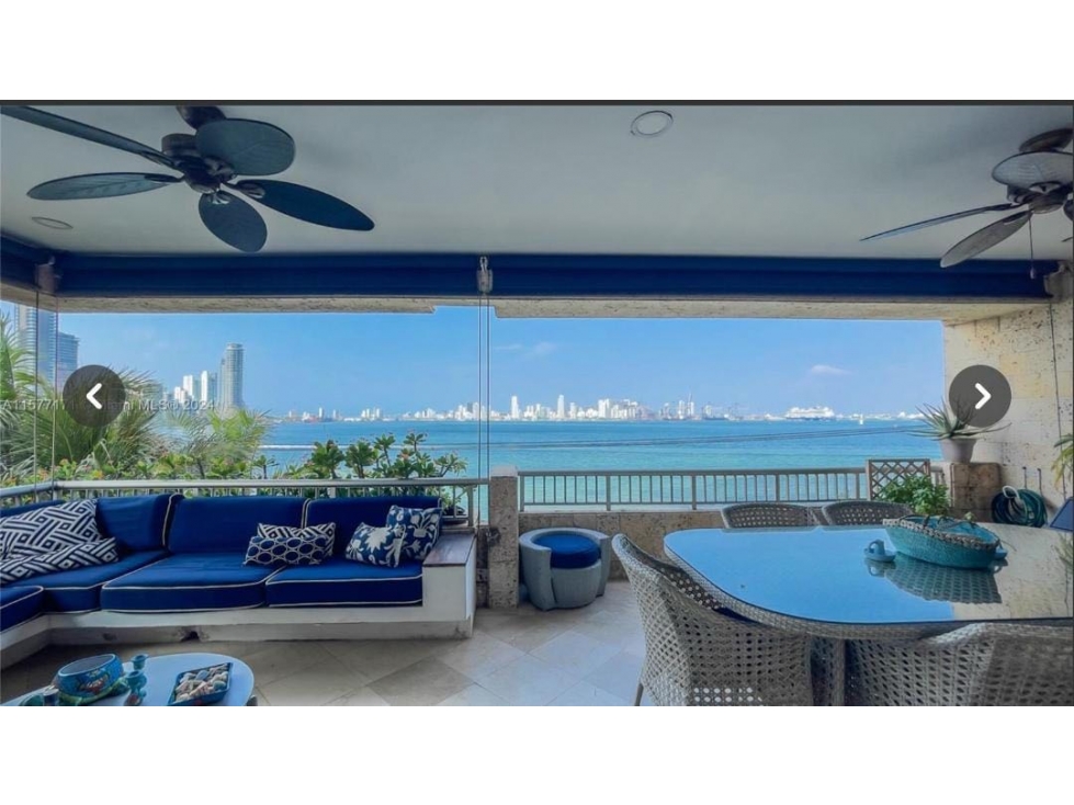 apartamento de 3 habitaciones con vista directa a la bahía