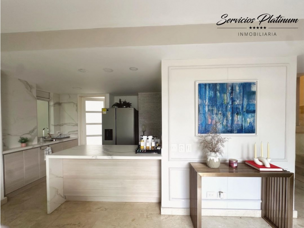 Apartamento en bocagrande residencial con patio y amplia terraza — foto 4