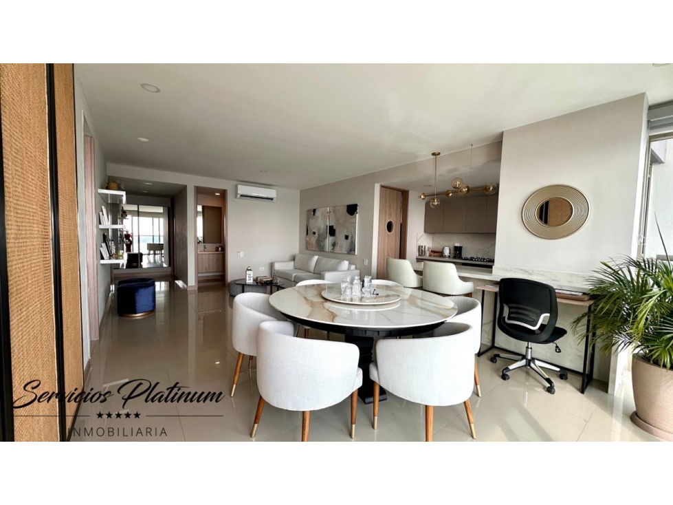 En venta apartamento de tres cuartos con vista al mar castillogrande — foto 3