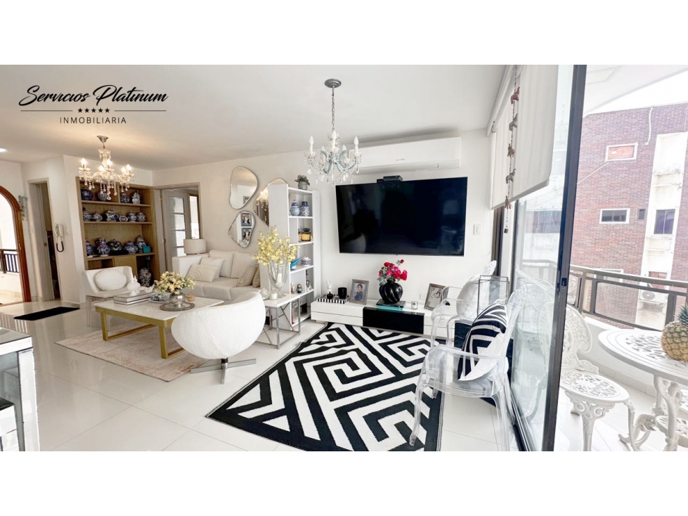 Apartamento en venta de 2 habitaciones en Castillogrande