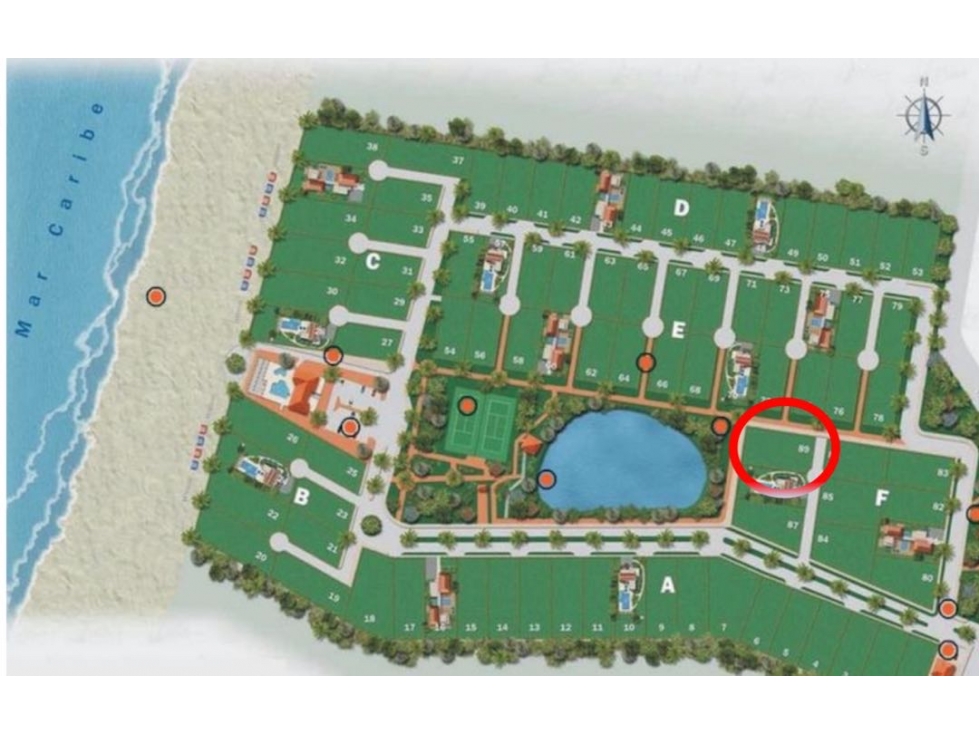 Lote en Venta en condominio de Playa en la zona norte de Cartagena — foto 5
