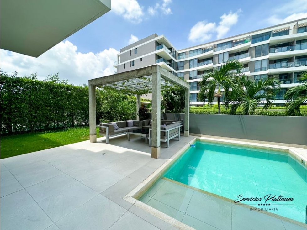 Apartamento en venta en Morros Manzanillo de 3 hab con 2 piscinas priv — foto 4