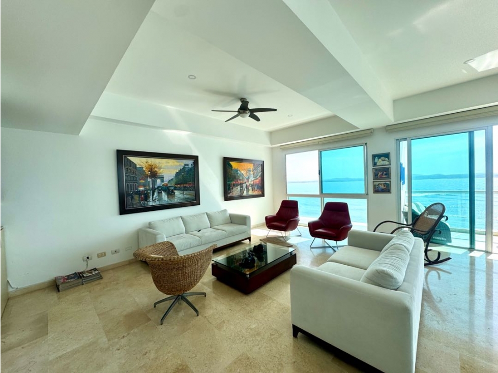 Apartamento en venta con vista directa al mar en Castillogrande — foto 2