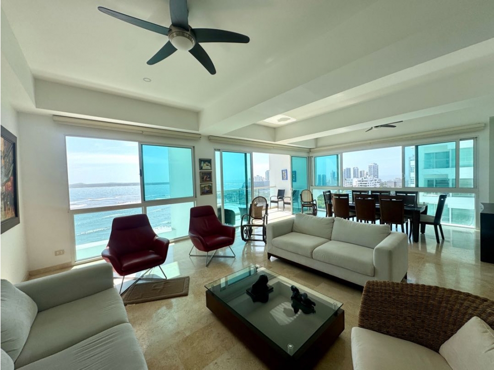 Apartamento en venta con vista directa al mar en Castillogrande — foto 3