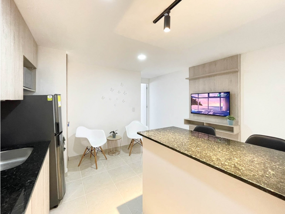 Apartamento amoblado para arrendar en La America Danubio — foto 4