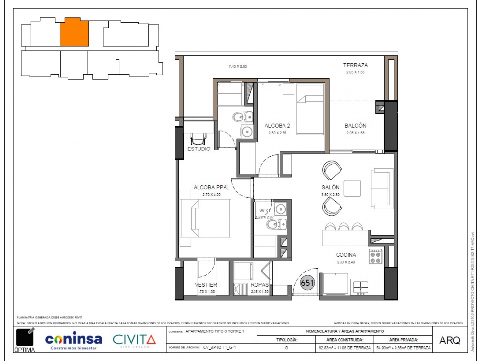 Apartamento en Cesión de Derechos en venta en Civita Envigado — foto 2