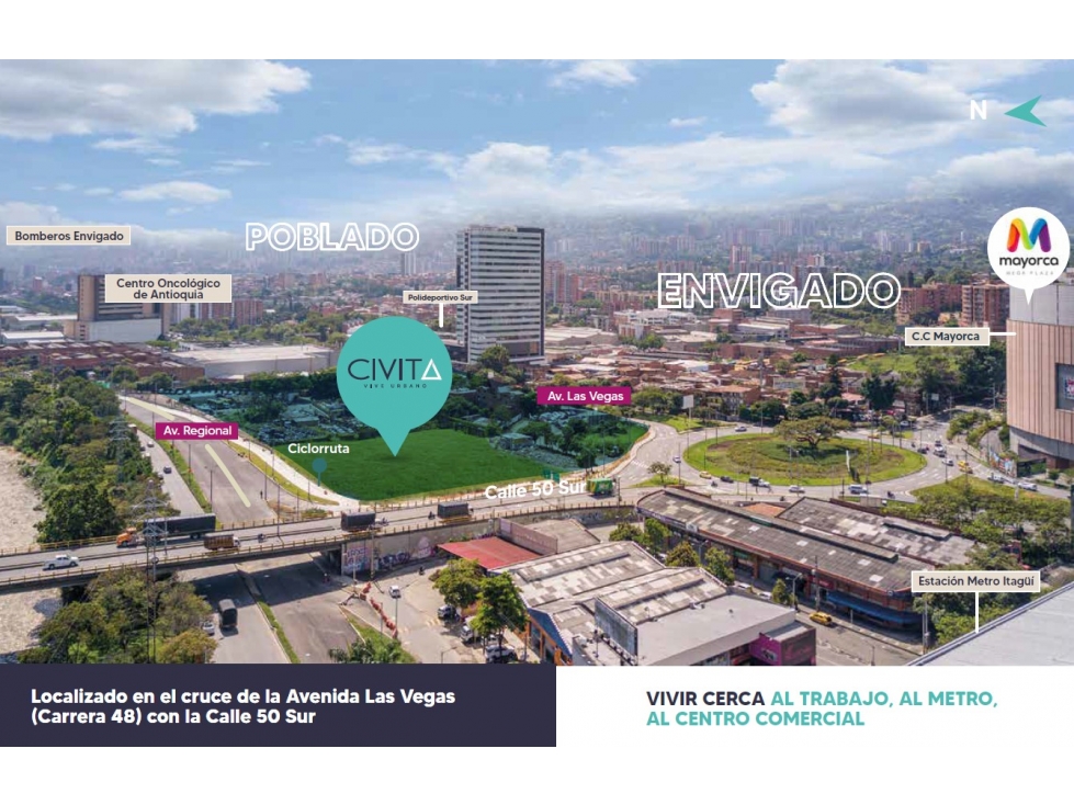 Apartamento en Cesión de Derechos en venta en Civita Envigado — foto 4