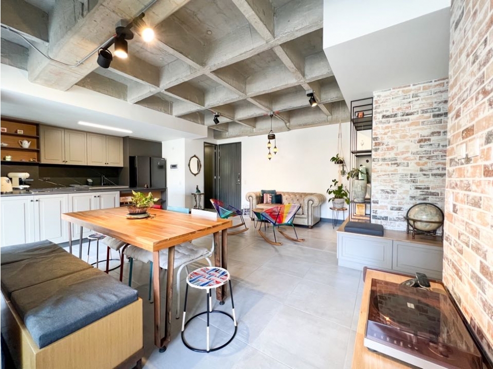 HERMOSO APARTAMENTO ESTILO INDUSTRIAL | POBLADO — foto 5