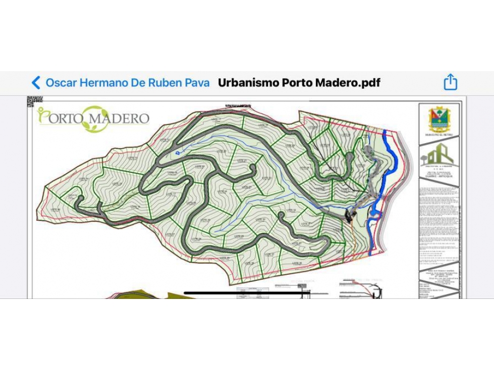 SE VENDE LOTE EN EL RETIRO, PARCELACION PORTOMADERO — foto 4