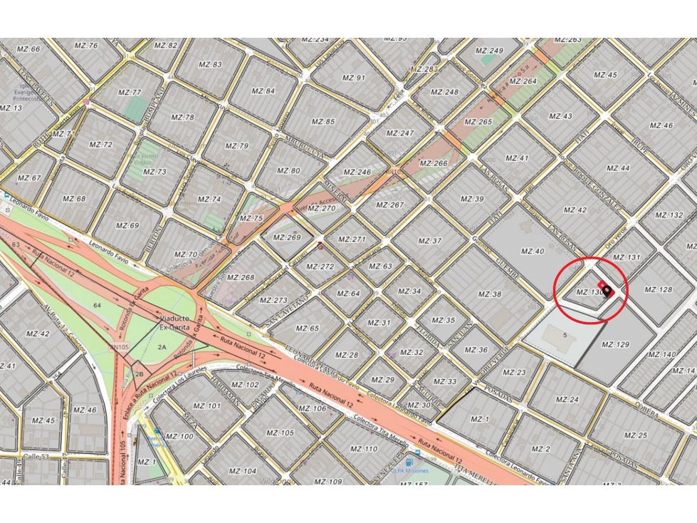 SE VENDE TERRENO EN ESQUINA, B VILLA LONGA NORTE GARUPA MISIONES - 1