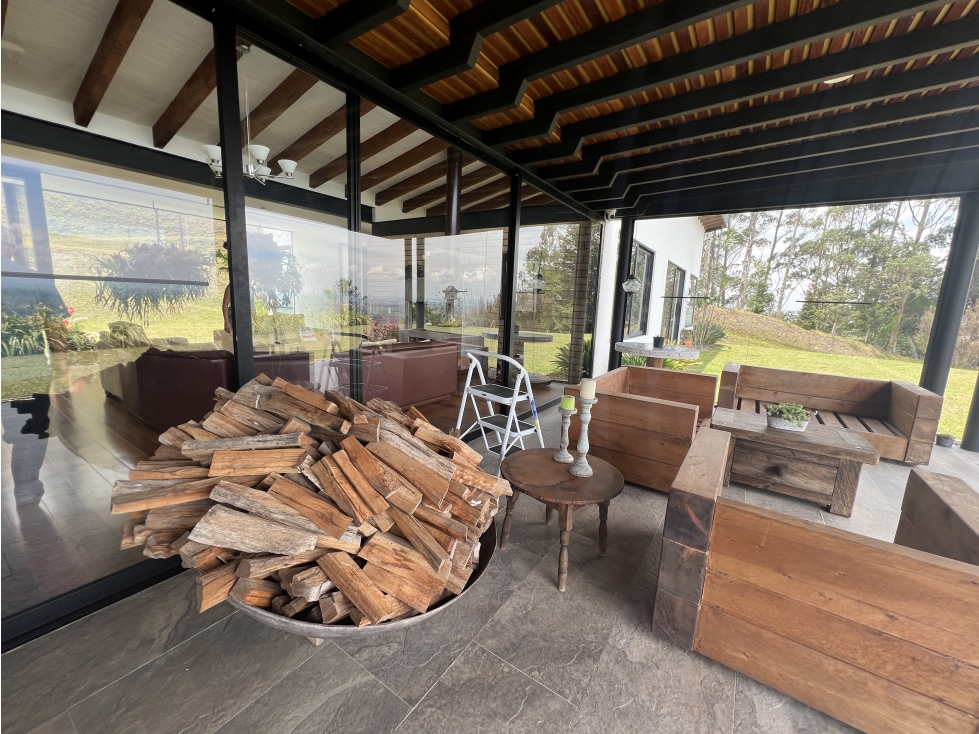 Casa campestre para la venta, amoblada, Pontezuela, Rionegro — foto 3