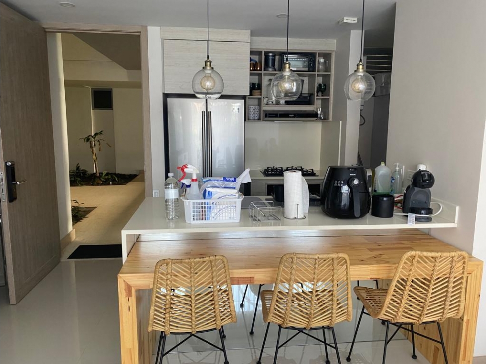 APARTAMENTO AMOBLADO EN VENTA MORROS ECO MANZANILLO- CARTAGENA