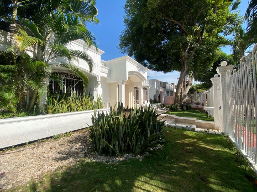 VENTA DE CASA ESQUINERA EN EL POBLADO - BARRANQUILLA
