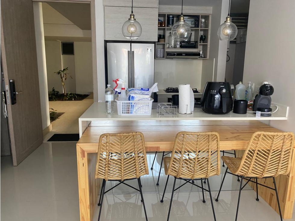 APARTAMENTO AMOBLADO EN VENTA MORROS ECO MANZANILLO- CARTAGENA — foto 2