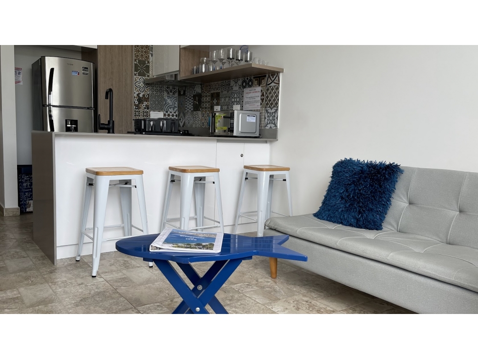 APARTAMENTO TURÍSTICO AMOBLADO EN VENTA - EL RODADERO, SANTA MARTA