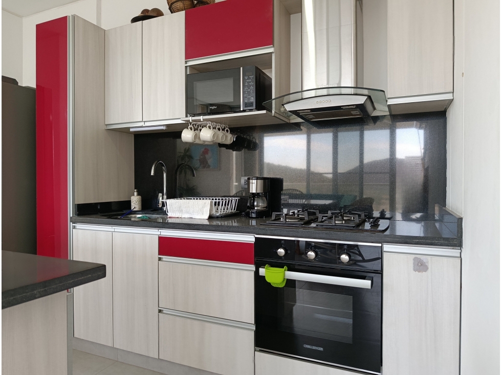 APARTAMENTO CON VISTA AL MAR EN VENTA - POZOS COLORADOS, SANTA MARTA