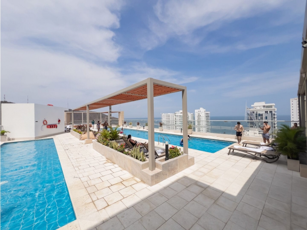 APARTAMENTO TURÍSTICO AMOBLADO EN VENTA - PLAYA SALGUERO, SANTA MARTA