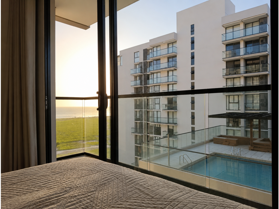 APARTAMENTO CON VISTA AL MAR EN VENTA - POZOS COLORADOS, SANTA MARTA