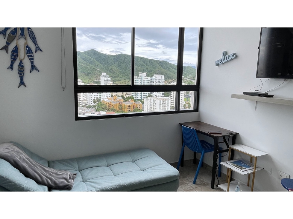 APARTAMENTO TURÍSTICO AMOBLADO EN VENTA - EL RODADERO, SANTA MARTA — foto 2