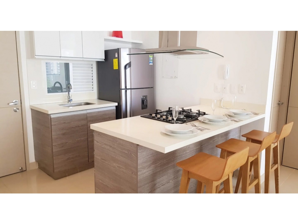 APARTAMENTO MODERNO EN VENTA - BELLO HORIZONTE, SANTA MARTA — foto 3