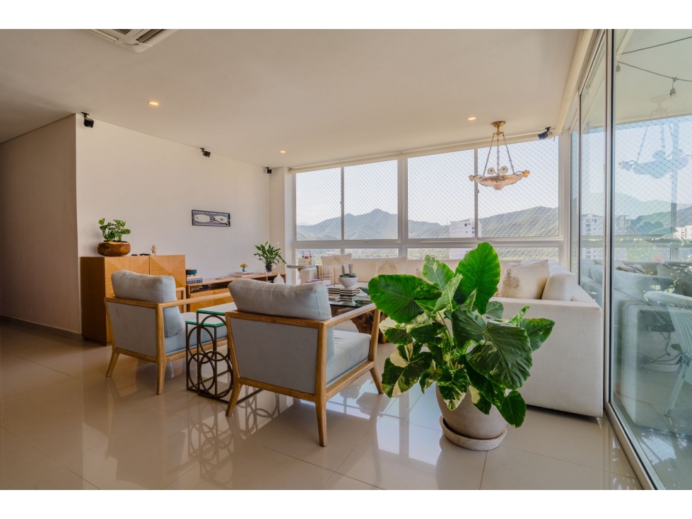 APARTAMENTO MODERNO CON VISTA AL MAR EN VENTA - EL PRADO, SANTA MARTA — foto 4
