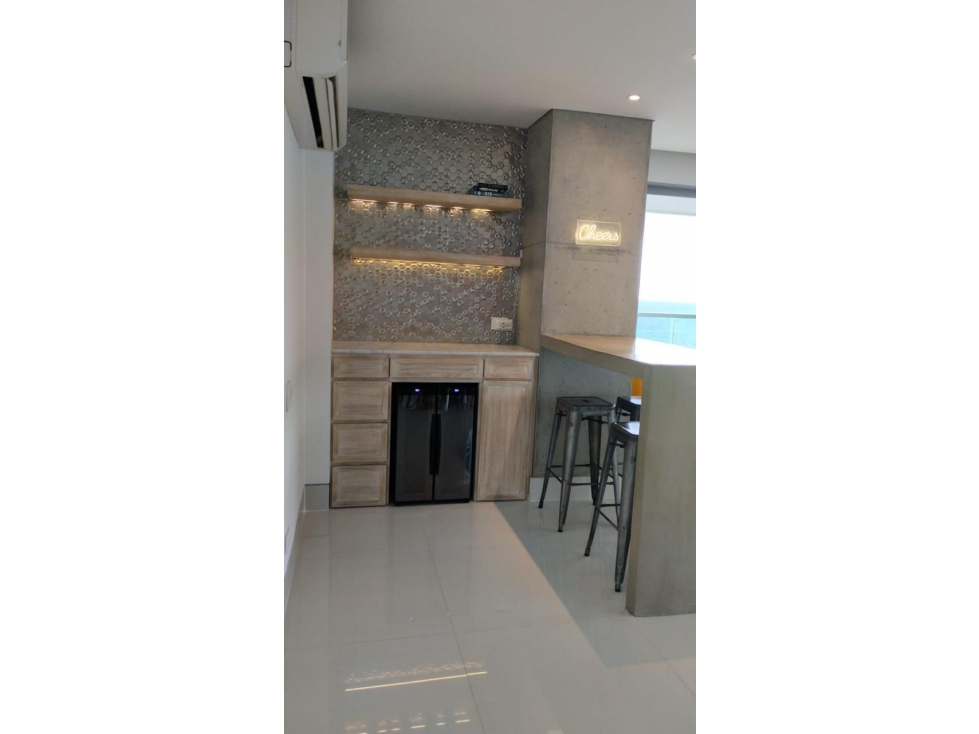 APARTAMENTO FRENTE AL MAR EN VENTA - PLAYA SALGUERO, SANTA MARTA — foto 5