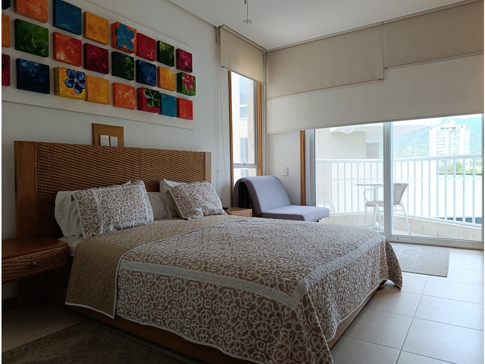 APARTAMENTO FRENTE AL MAR EN VENTA - IROTAMA DEL MAR, SANTA MARTA — foto 4