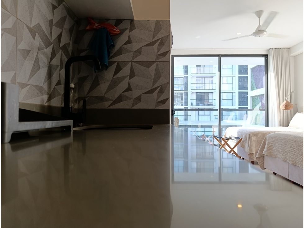 APARTAMENTO CON VISTA AL MAR EN VENTA - POZOS COLORADOS, SANTA MARTA — foto 3