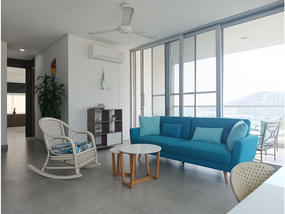 APARTAMENTO CON VISTA AL MAR EN VENTA - POZOS COLORADOS, SANTA MARTA — foto 6