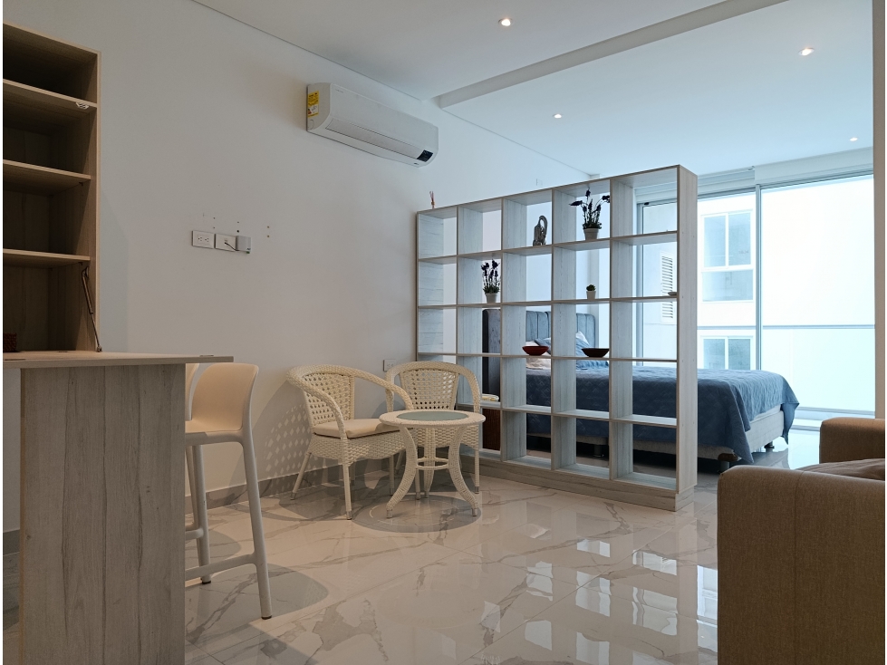 APARTAMENTO TURISTICO AMOBLADO EN VENTA - BELLO HORIZONTE, SANTA MARTA — foto 5