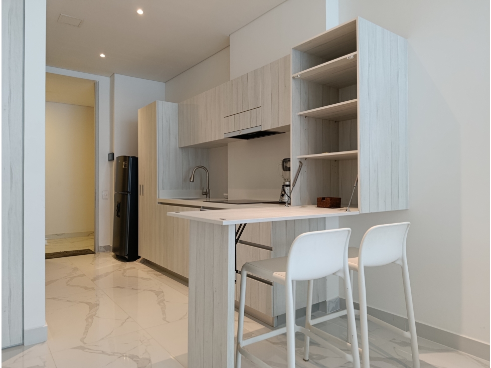 APARTAMENTO TURISTICO AMOBLADO EN VENTA - BELLO HORIZONTE, SANTA MARTA — foto 6