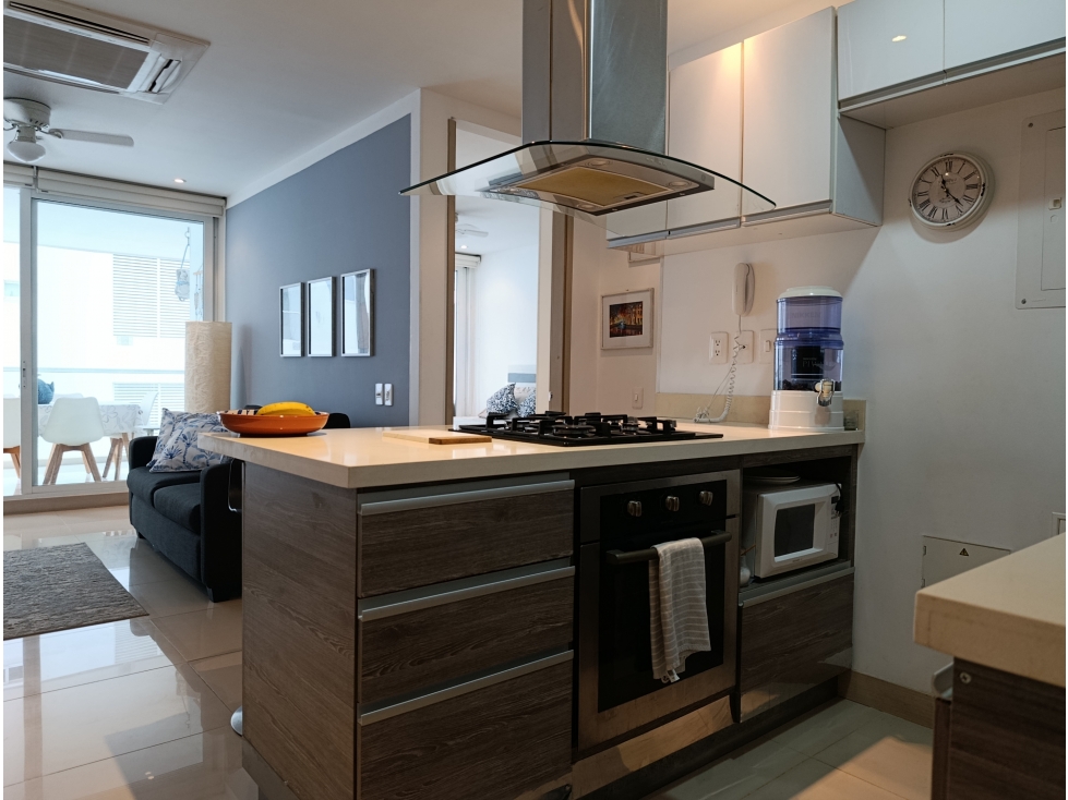 APARTAMENTO CON VISTA AL MAR EN VENTA - BELLO HORIZONTE, SANTA MARTA — foto 4